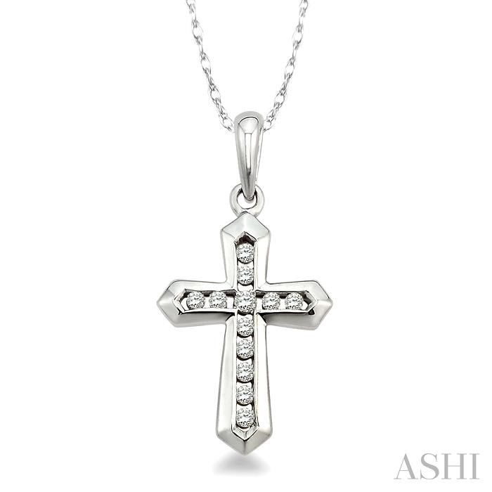 CROSS DIAMOND PENDANT