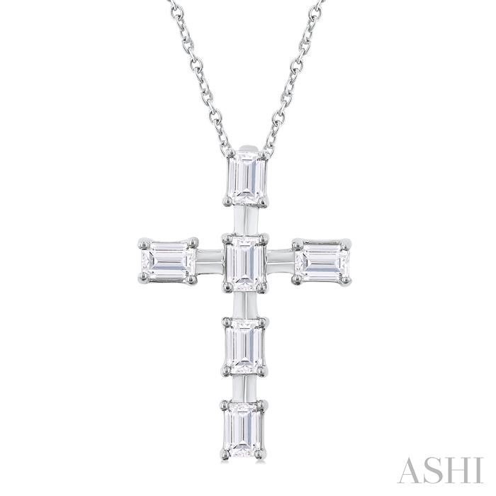 CROSS DIAMOND PENDANT