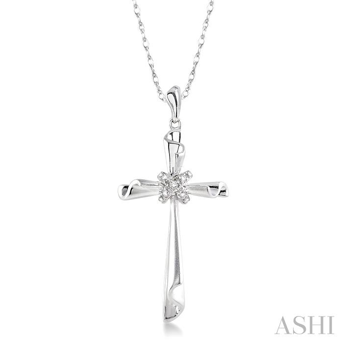 CROSS DIAMOND FASHION PENDANT