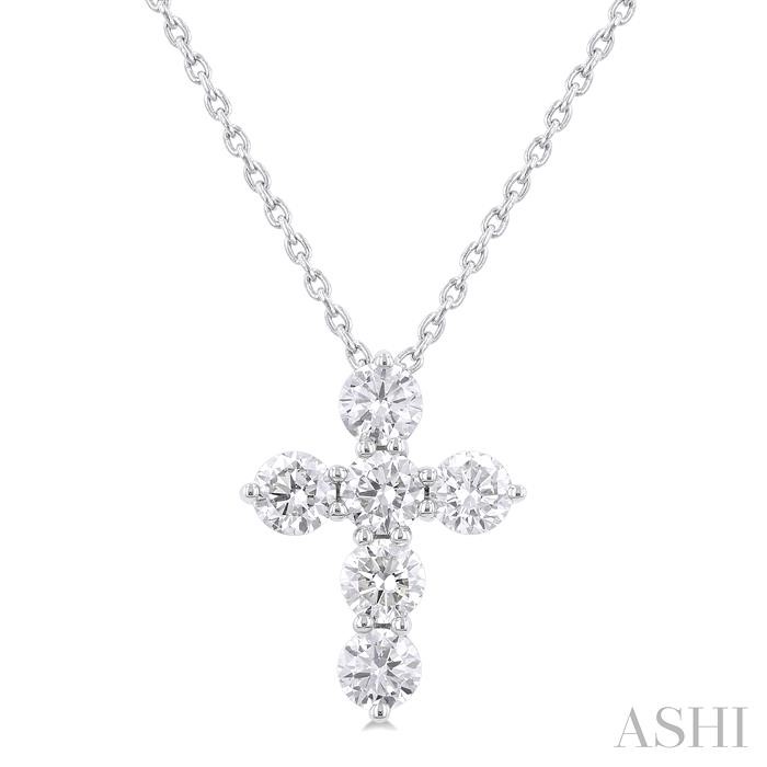 CROSS DIAMOND FASHION PENDANT