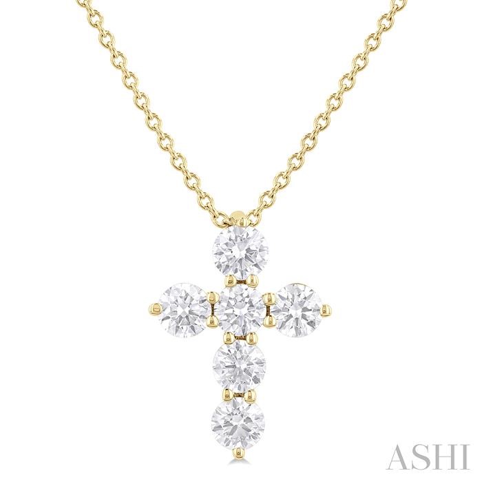 Cross Diamond Fashion Pendant