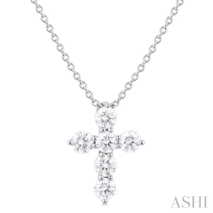 Cross Diamond Fashion Pendant