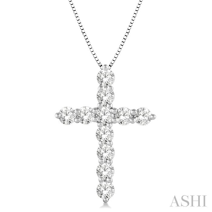 CROSS DIAMOND PENDANT