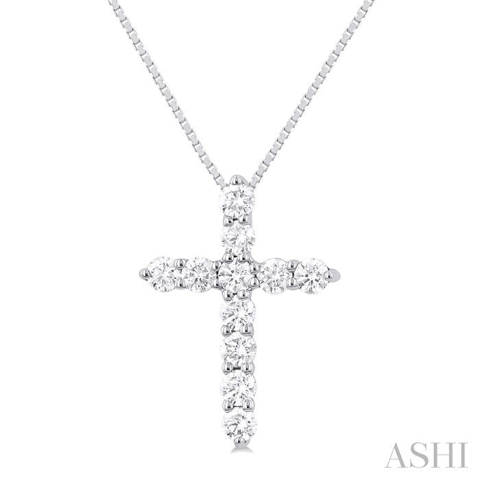 CROSS DIAMOND PENDANT