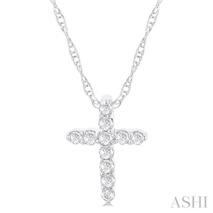 CROSS DIAMOND PENDANT