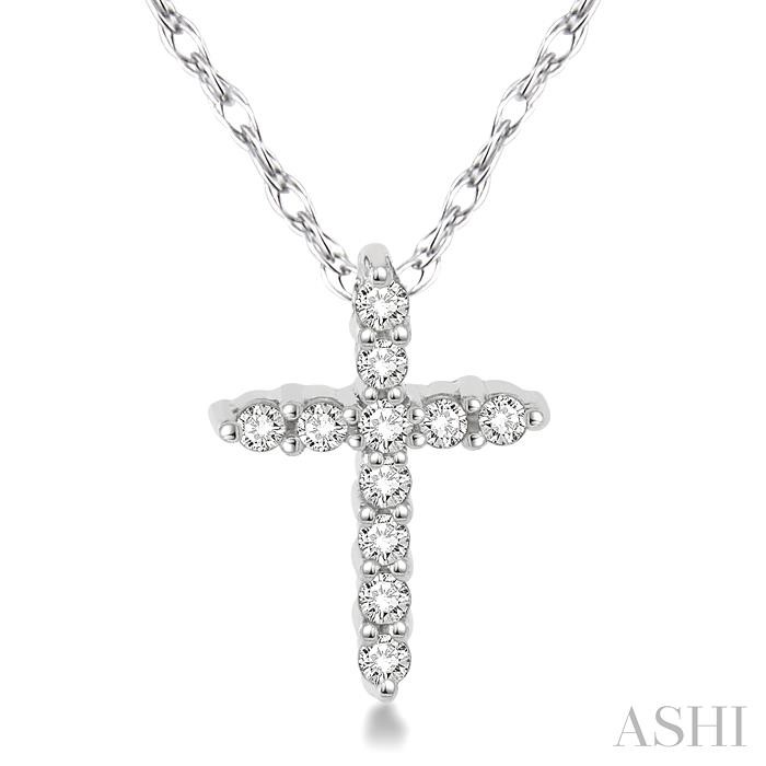 CROSS PETITE DIAMOND PENDANT