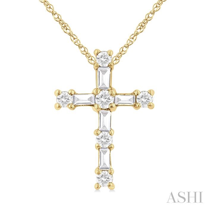 Cross Diamond Fashion Pendant