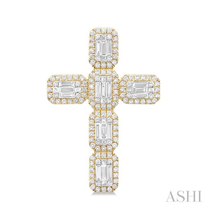 CROSS FUSION DIAMOND PENDANT