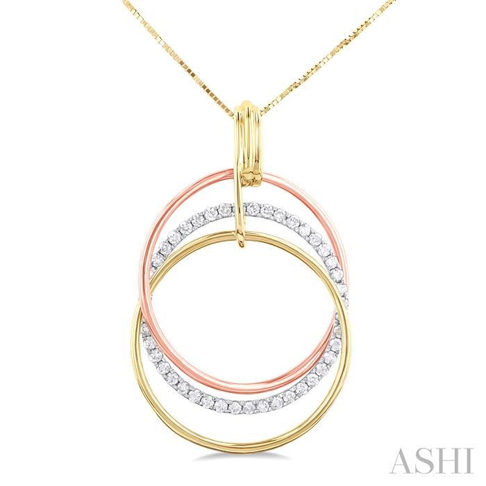 Circle Diamond Fashion Pendant