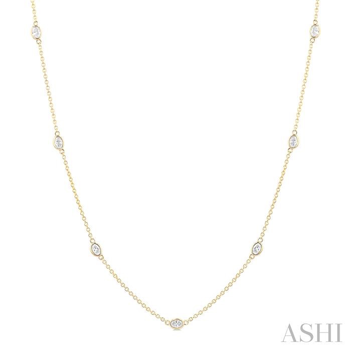 DIAMOND STATION NECKLACE