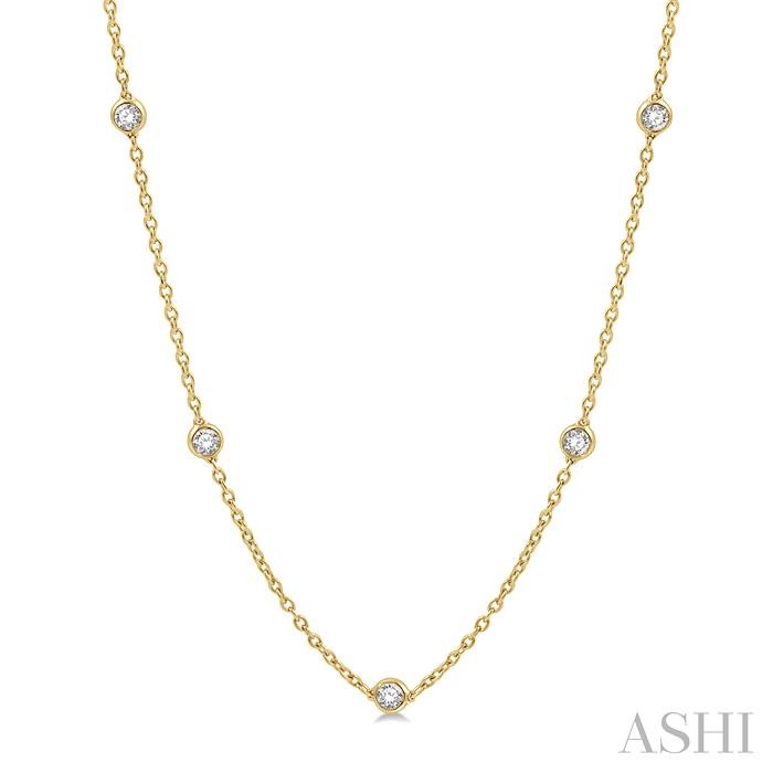 DIAMOND STATION NECKLACE