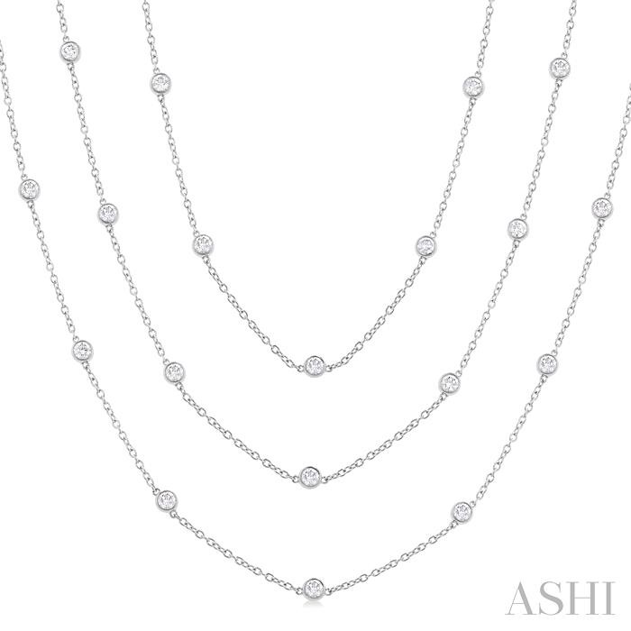 DIAMOND STATION LONG NECKLACE