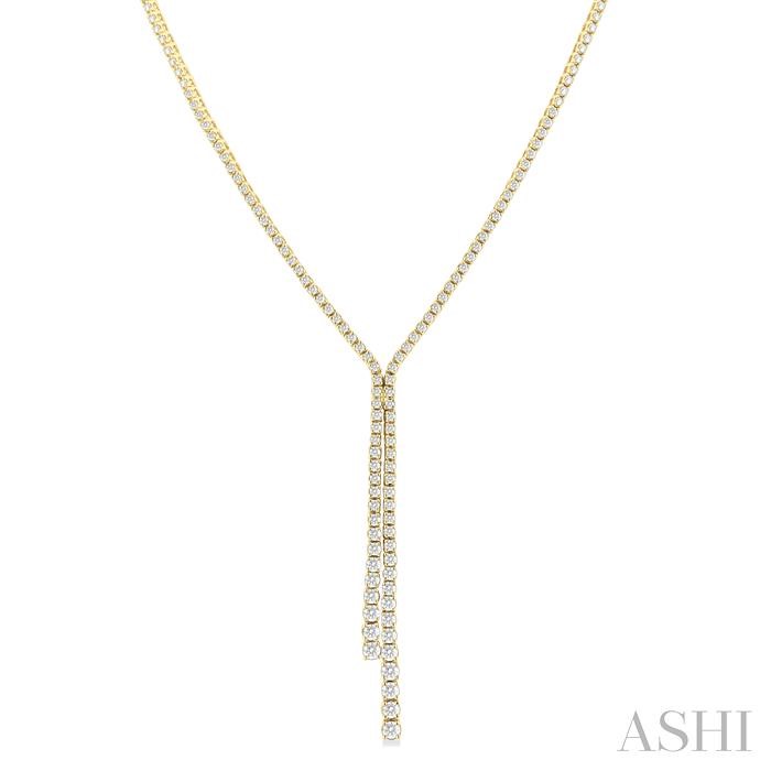 DIAMOND LARIAT Y NECKLACE