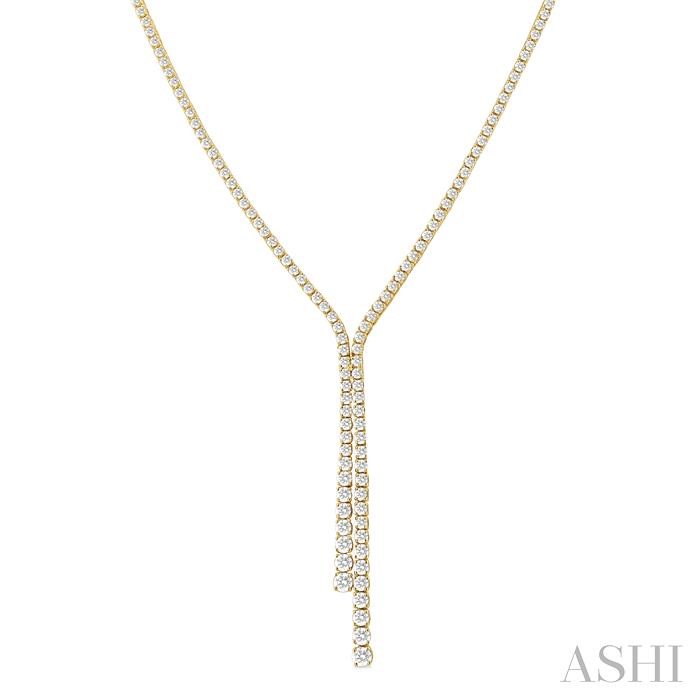 DIAMOND LARIAT Y NECKLACE