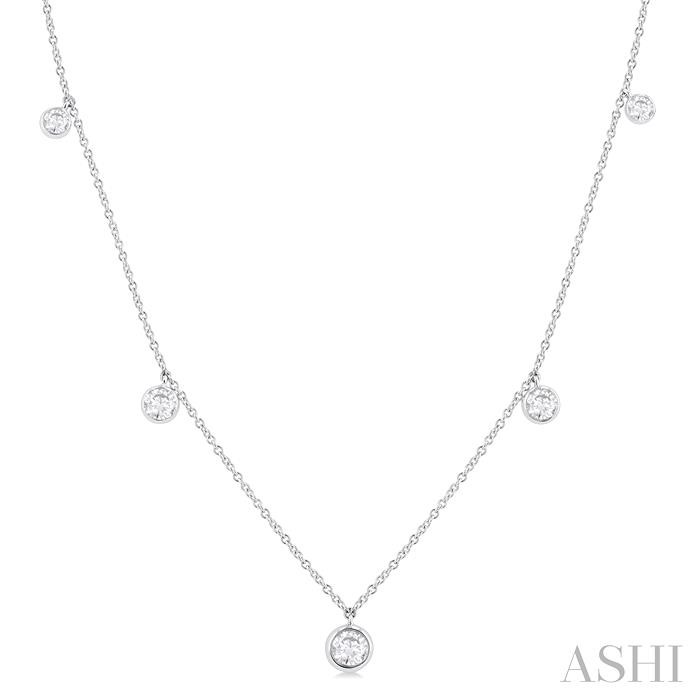 DIAMOND STATION NECKLACE