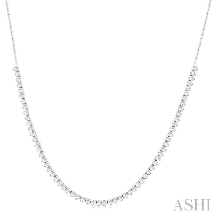 HALFWAY RIVIERA DIAMOND NECKLACE