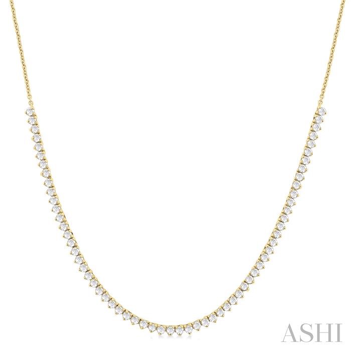 HALFWAY RIVIERA DIAMOND NECKLACE