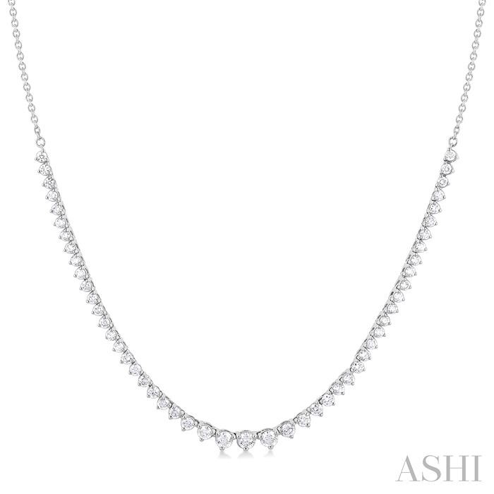 HALFWAY RIVIERA DIAMOND NECKLACE