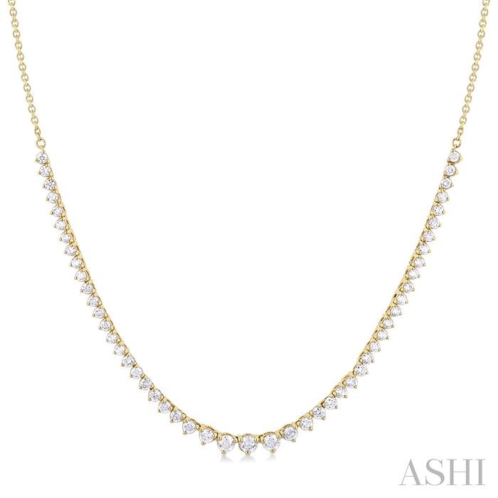 HALFWAY RIVIERA DIAMOND NECKLACE